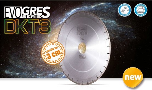 Italdiamant Diamantzaag Evo Gres DKT3 voor UCS en Keramiek 30 mm (Diameter 400 mm, Asgat 50 mm 60 mm)