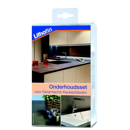 Lithofin Care Kit Ceramic Kitchen Worktops