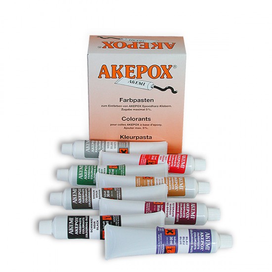 Akemi Kleurpasta Akepox - Set 8 x 30 ml