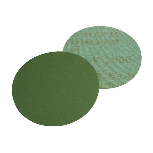 [SP115HE920P] Hermes Sandpaper Ø115 mm Velcro (Paper) (Diameter 115 mm, Fitting Velcro, Grain 2000)