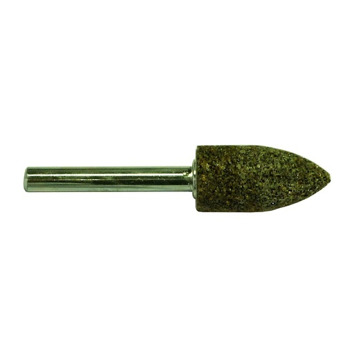 [KSK-A12-23] Sebald Grinding Pin Pear Ceramic Ø16 x 32 mm A12 (Grain 24/36L)