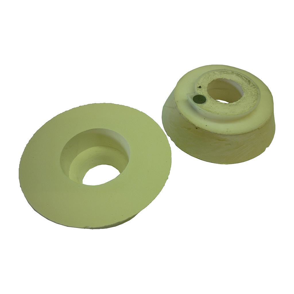 Sebald Schuursteen Ø100/130 POL SF Wit