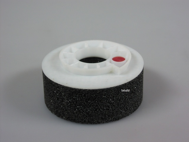 Sebald Grinding Stone Bakelite Ø100 mm SF Plastic Red/L