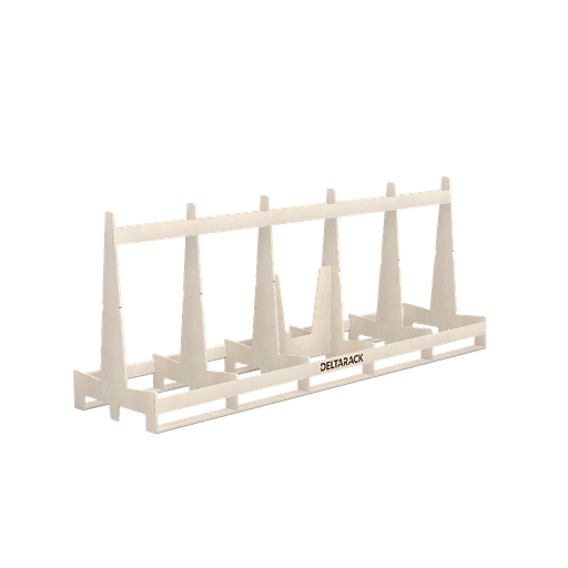 [DELTA-B4XL] Deltarack Premium Wooden Storage Rack B4XL (Size 3000 x 770 x 1200 mm, Capacity 1500 kg)