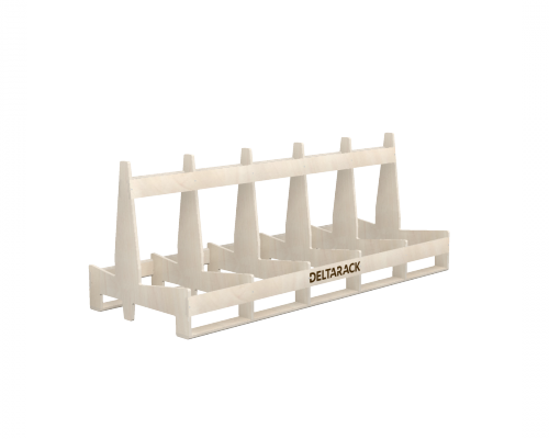 [DELTA-B3L] Deltarack Premium Houten Transportbok B3L * (Afmetingen 2000 x 770 x 780 mm, Capaciteit 1500 kg)
