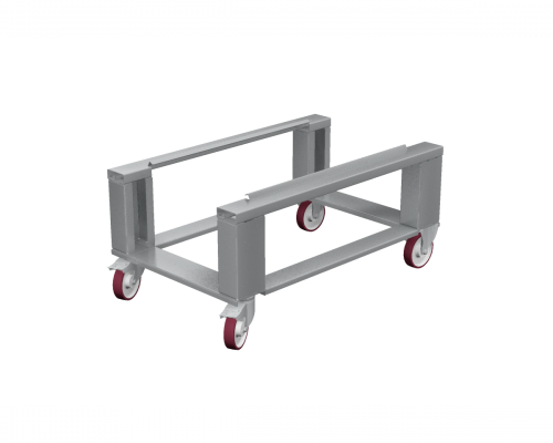 Deltarack Galvanized Cart Height 54 cm