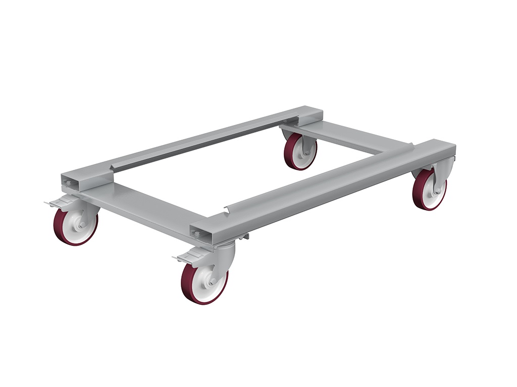 Deltarack Galvanized Cart Height 25 cm