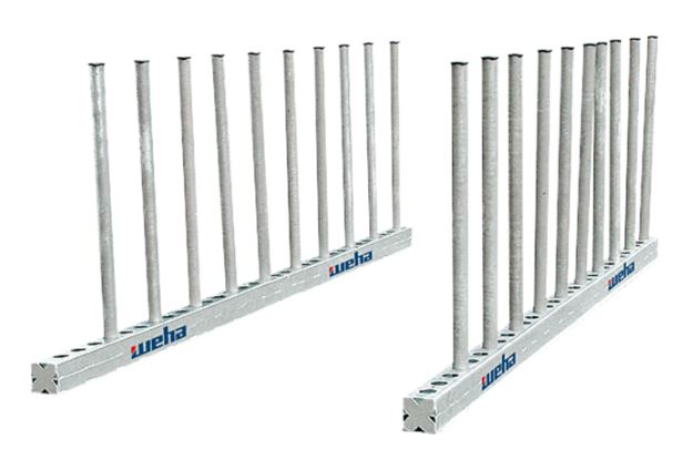 Adjustable Slab Stand 3000 mm with 20 Round Support Columns of 1500 mm