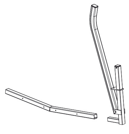 Deltarack Clamping Bar Including Fasteners and Screws