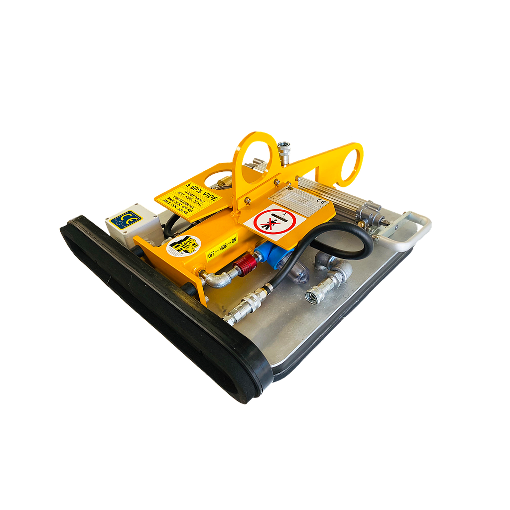 Vacuum Lifting System Type HPPY0306V02CZ 450 x 450 mm + 450 x 150 mm Soft CE – Pneumatic + Hand Pump