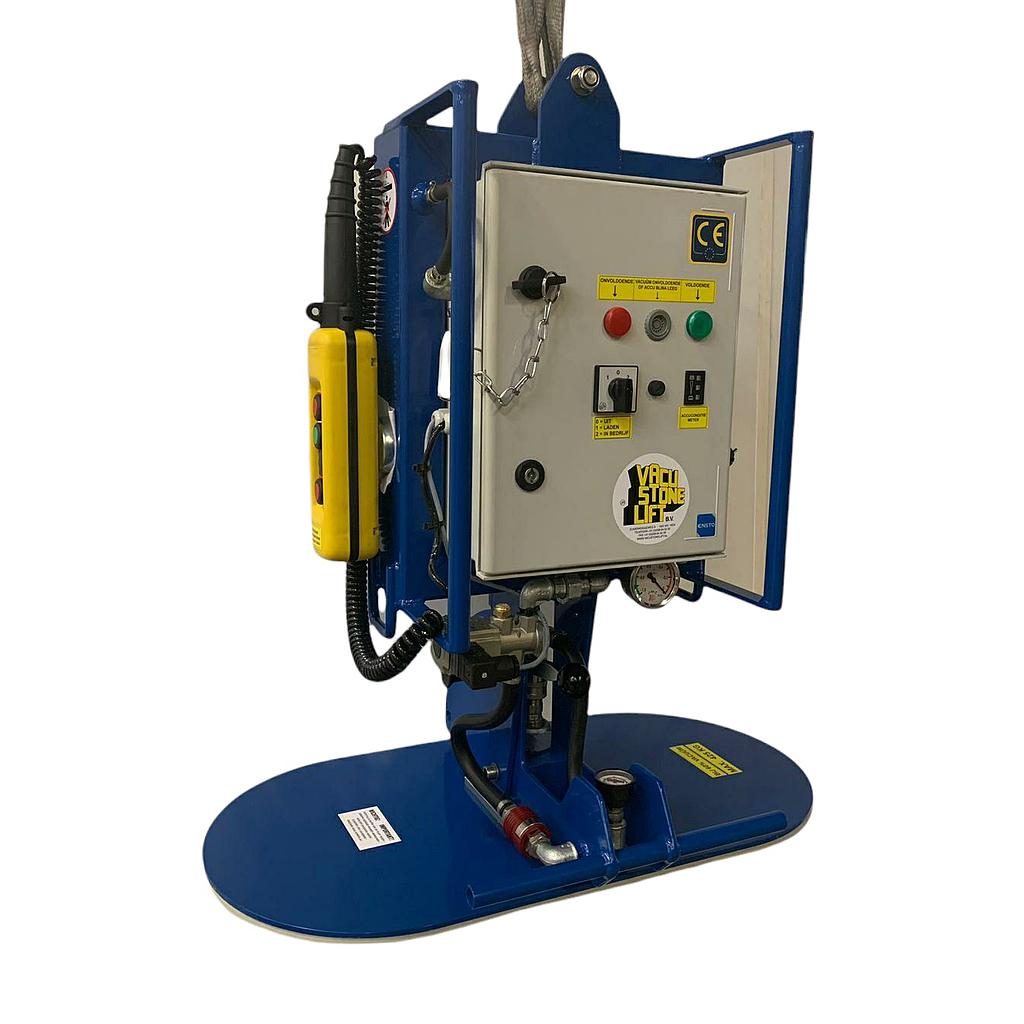 Vacuüm Hefsysteem GAGC0500V01LZ 800 x 400 mm - 425 kg Horizontaal en Verticaal CE