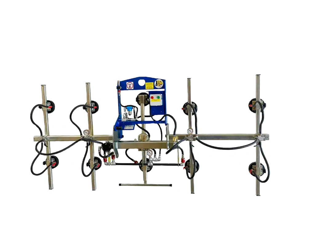 Vacu Stone MK7Y0250V10RZ 10 x Ø160 mm Soft, Pneumatic CE – 500 kg Horizontal, 250 kg Vertical