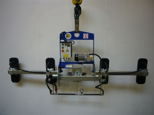 Système de levage à ventouses Type MK.MH 4x 550 x 220 mm Souple H750 / V600 kg Electrique CE