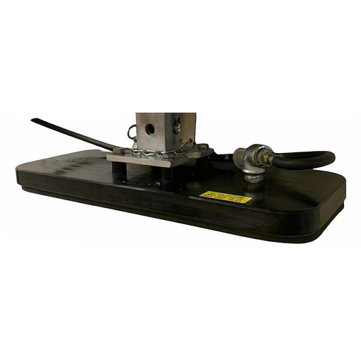 Ventouse Interchangeable 550 x 220 mm Souple 300 kg + Adaptateur de rechange