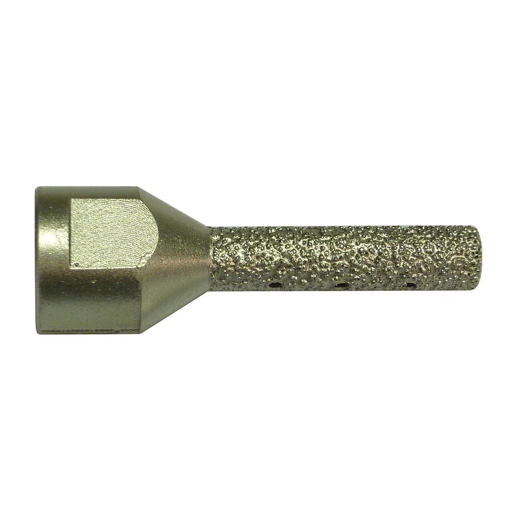 Fraise Diamantée Soudo-brasé Cylindre M14
