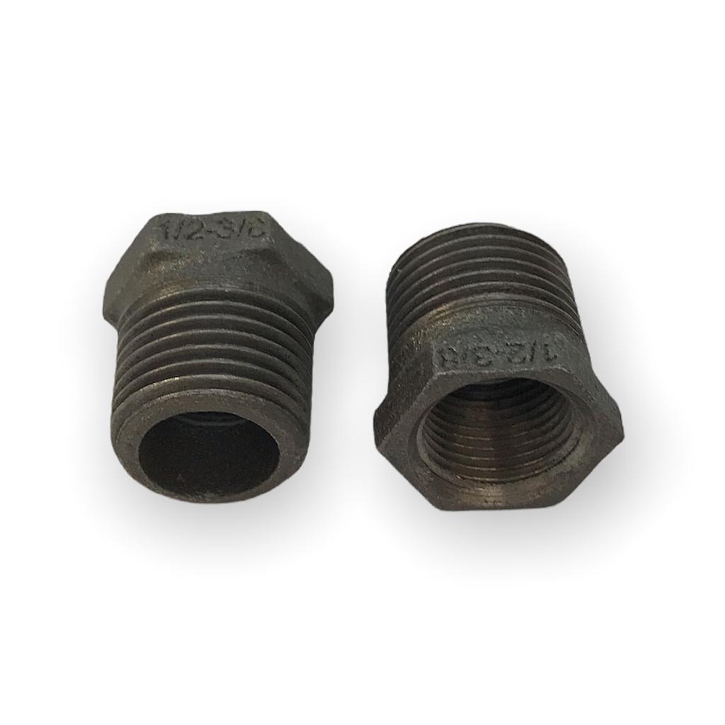 REDUCTIE 1/2&quot; UITW. - 3/8' INW.