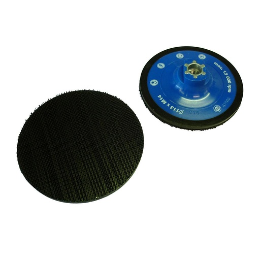 Backing Pad Strong Velcro Ø115 mm M14 (Fitting M14, Diameter 115 mm 150 180 mm)