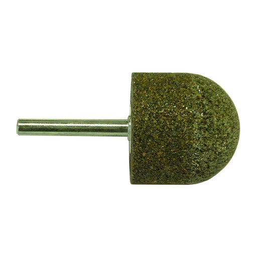 [KSK-A18-23] Sebald Grinding Pin Half Ball Ceramic Ø40 x 40 mm (Grain 24/36L)
