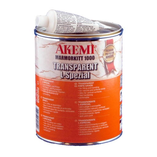 Akemi Marmorkitt-Lijm 1000 Special L Transparant Honing - incl. Verharder