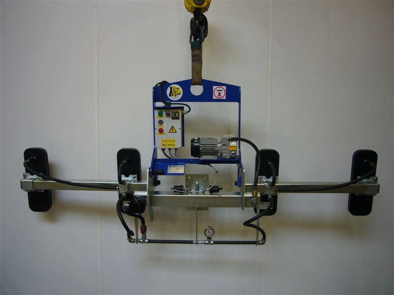 Vacuum Lifting System Type MK.MH 4x 450 x 150 mm Soft H600 / V300 kg Electric CE
