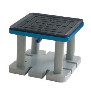 ADI Vacuümpot Slotted met Lip voor Breton - Hoogte 150 mm