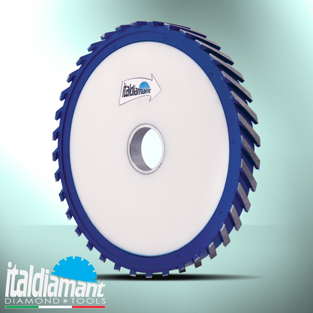 Italdiamant Milling Wheel Segmented with Teflon Core for Granite