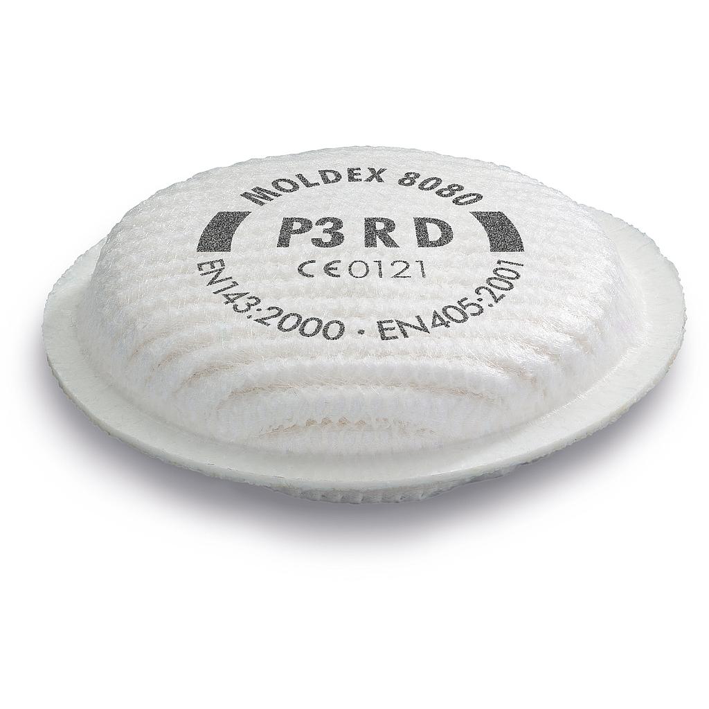 Moldex Filtre de Rechange P3 pour Masque 5000 + 8000 (par 8 pièces)