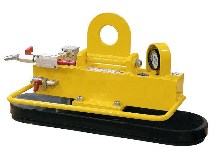 Vacuüm Hefsysteem T300 op Perslucht - Zachte Zuignap 540 x 150 mm