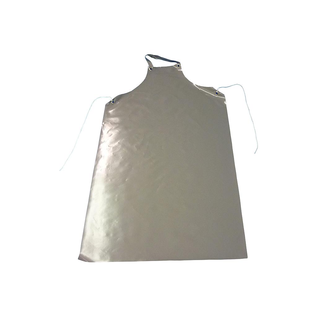 Schort Grijs 160 x 90 cm met Touw - 0,5 mm