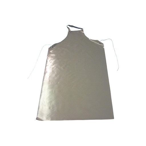 Schort Grijs 160 x 90 cm met Touw - 0,5 mm