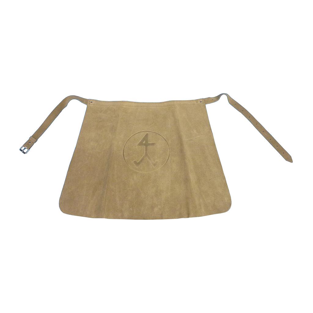 Demi Tablier en Cuir