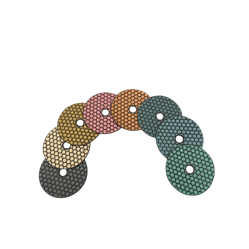 KGS Diamond Polishing Pad Swiflex® HC Ø100 mm Velcro