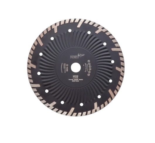 KGS Disque Diamanté RED™ K810 pour Pierre Naturelle, Béton et Quartzite