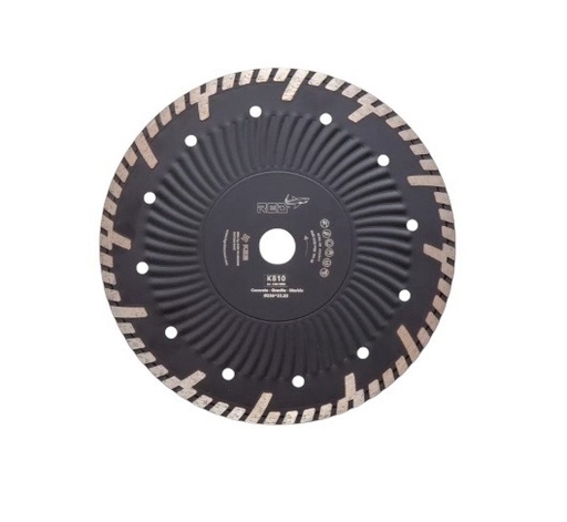 KGS Disque Diamanté RED™ K810 pour Pierre Naturelle, Béton et Quartzite