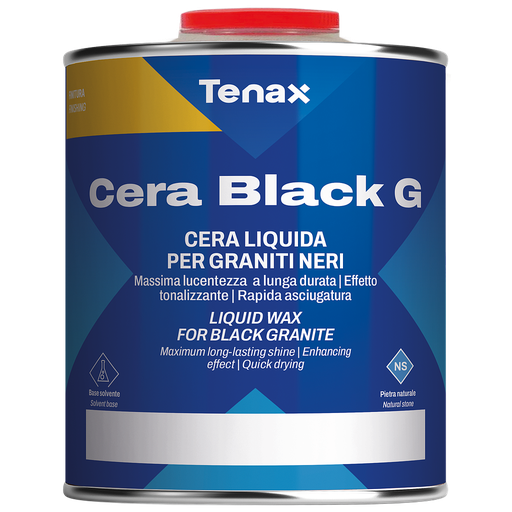 [T-UNIBL2-01] Tenax Boenwas Vloeibaar Cera Black G (Inhoud 1 l)