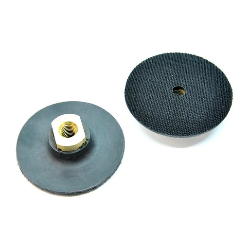 [PTV100M/14FL] Steunschijf Super Flexibel Ø100 mm Velcro M14 (Aansluiting M14, Diameter 100 mm)