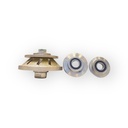 Profielfrees E 45° Galvanisch voor Marmer en Blauwe Hardsteen 45° Ø100 mm D427 M14 - tot 15 mm