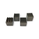 Boucharde Staal 20 x 20 mm