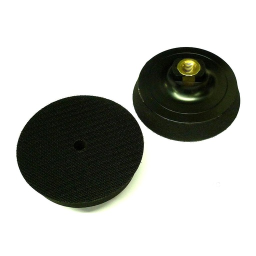 [PTV1152014C] Steunschijf Conisch - Gummi 20 mm Velcro M14 (Diameter 115 mm)