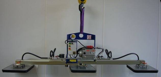 Vacuum Lifting System Type MK.MH 3x 450 x 150 mm Soft H450/V225 kg Electric CE