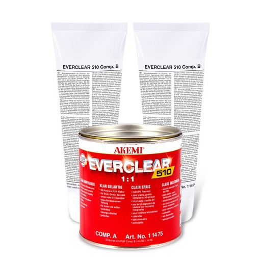 Akemi Everclear 510 + 2 x Verharder 1,080 kg 1:1