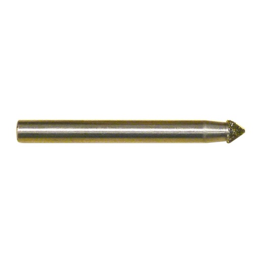 Diamond Router Bit Conical for Marble on Shaft 6 mm