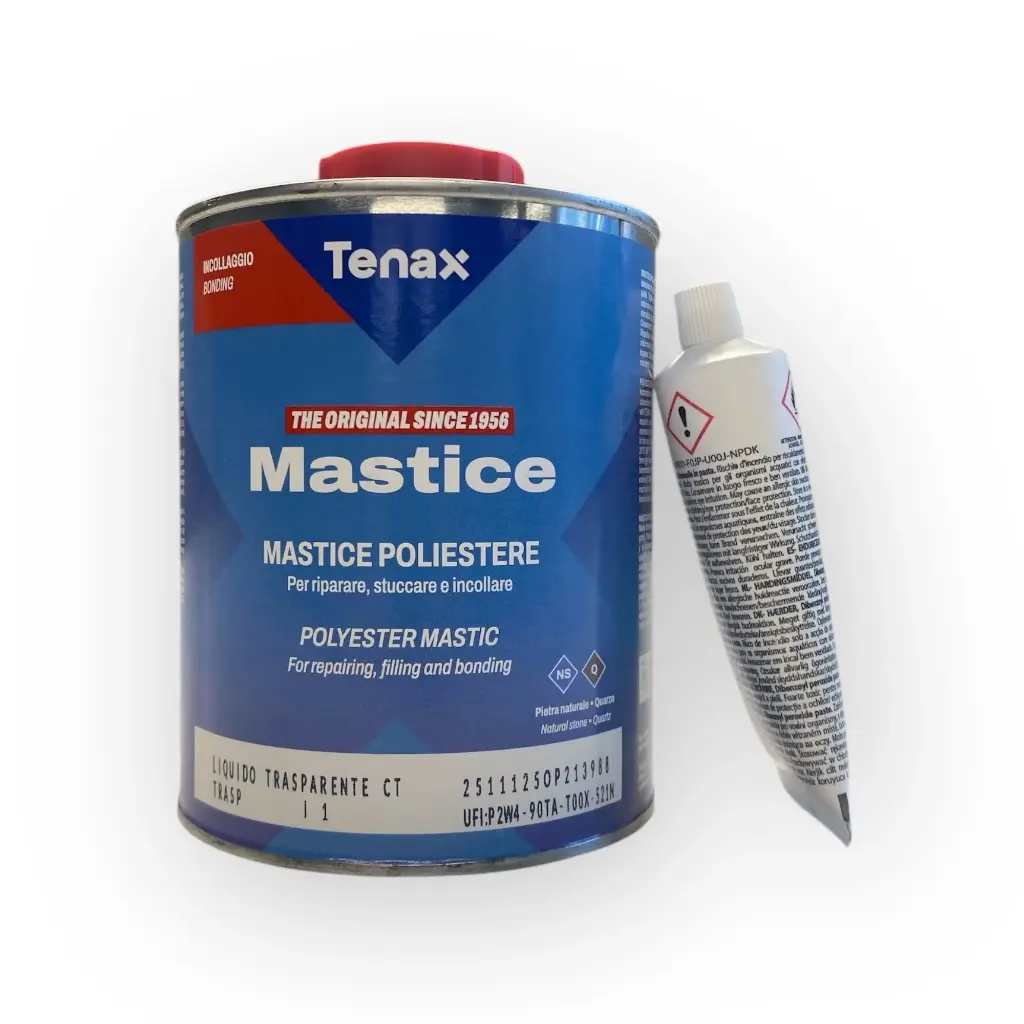Tenax Liquido Trasparente – 1 l – incl. Hardener