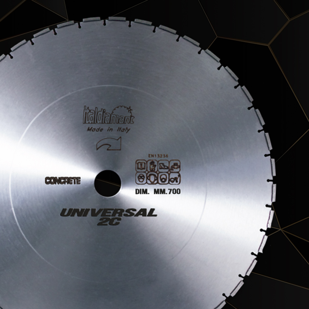 Italdiamant Diamantzaag Universal 2C voor Beton en Bouwmaterialen