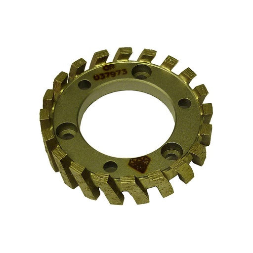 ADI Diamond Milling Cutter Countersink Segmented for Granite and Composite Bore Ø50 mm 3+3 screw holes