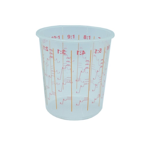 [FC-CC1010] Transparent Mixing Cup for Impregnation (Content 650 ml)