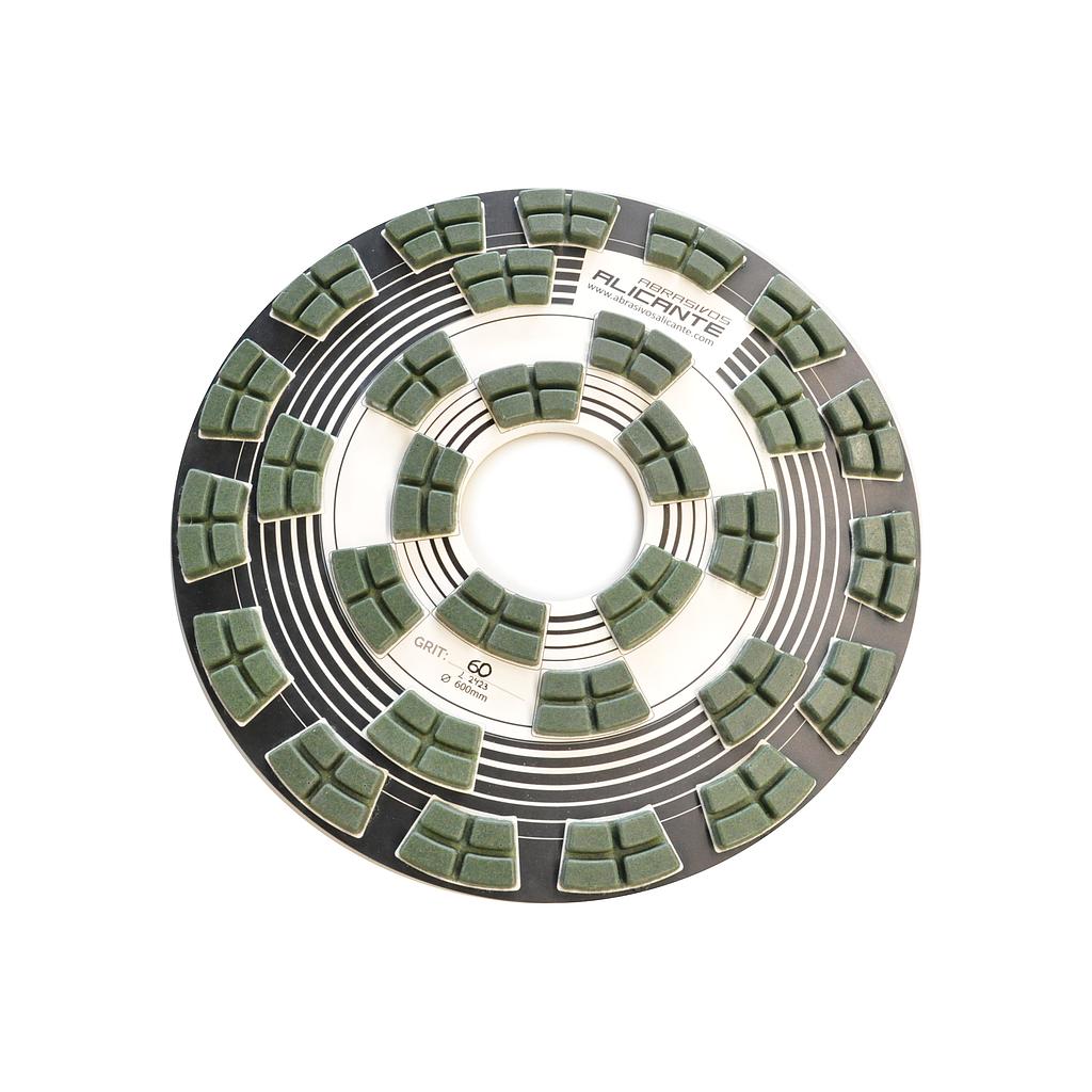 ABR Plate ADR Ø600 x 125 mm Velcro for Bluestone