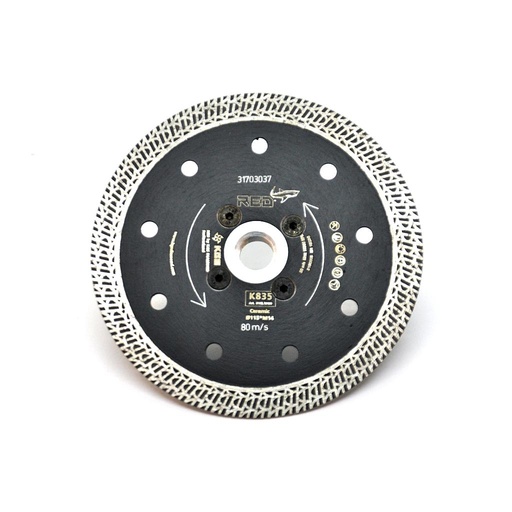 [KGZ115K835+] KGS Diamond Blade RED™ K835 for Ceramics M14 (Fitting M14, Diameter 115 mm)