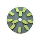Flat Polishing Stone Summit Ø200 mm DIA MAN Universal Resin (including Metal Plate)