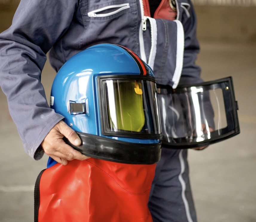 Zandstraalhelm Bali Panoramisch